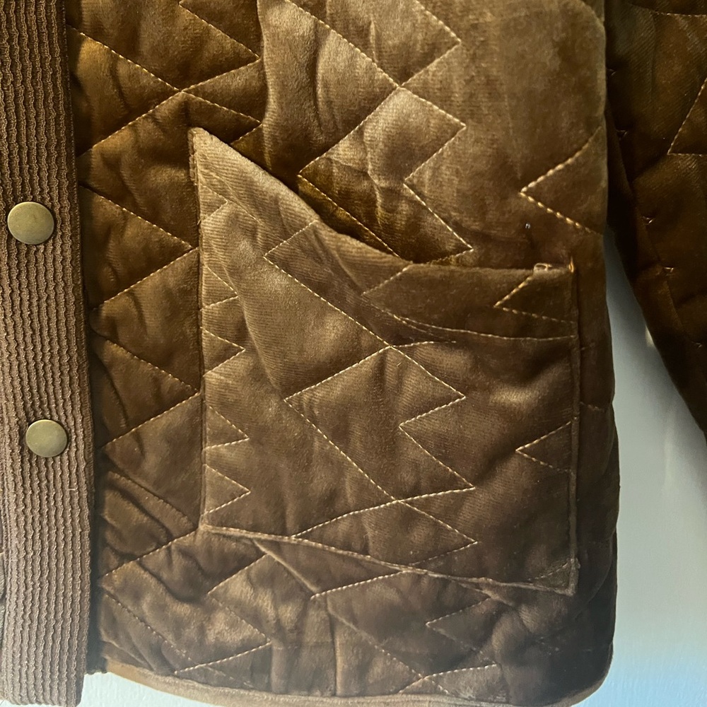 Velvet Hem & Thread Quilted Jacket - Picture 6 of 6